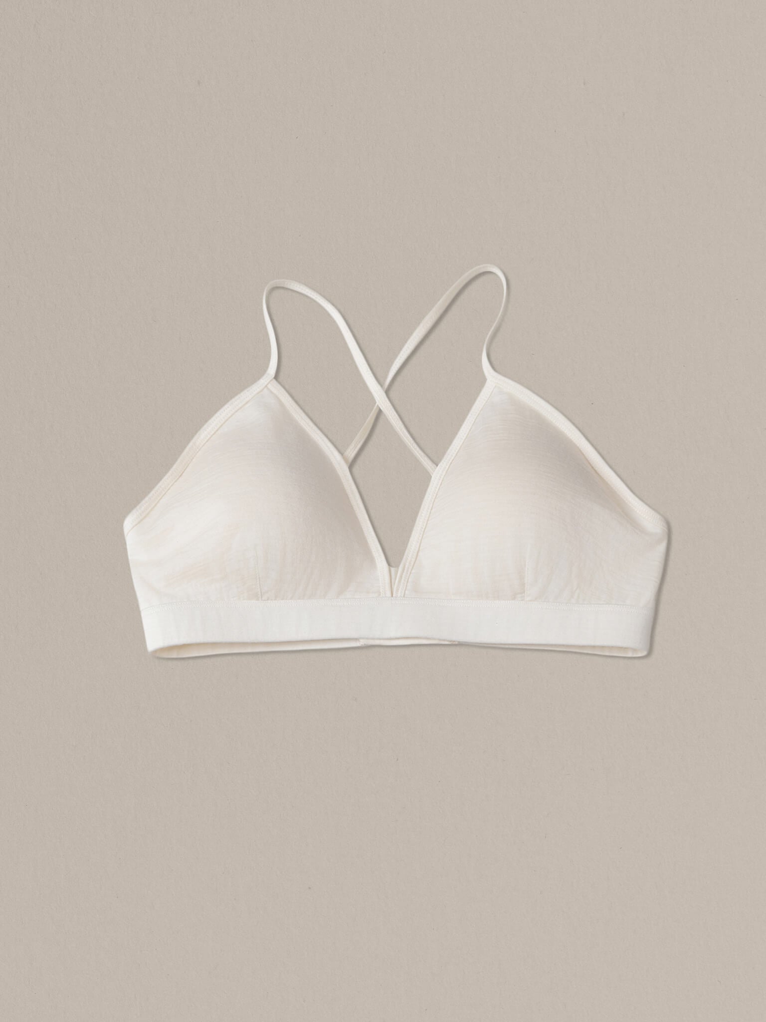 下着・アンダーウェア Draw Drawers Wool triangle Bra Triangle Bra Wireless - Breathable Merino Wool Underwear | Flowool