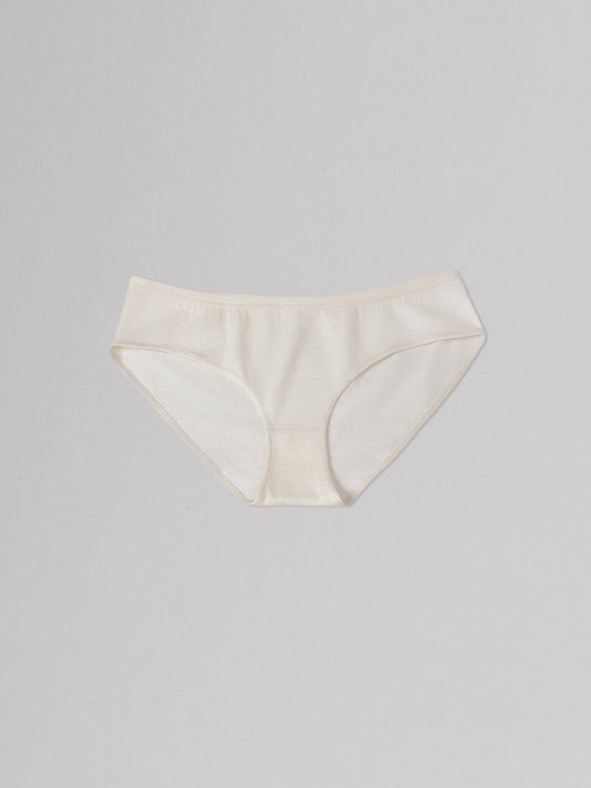 Off-White women's underwear on a gray background