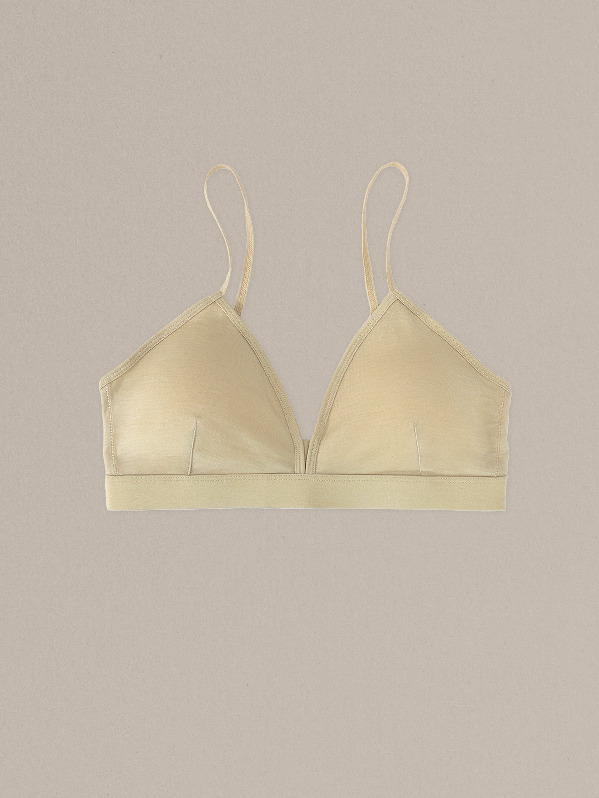 Triangle Bra Wireless - Breathable Merino Wool Underwear | Flowool